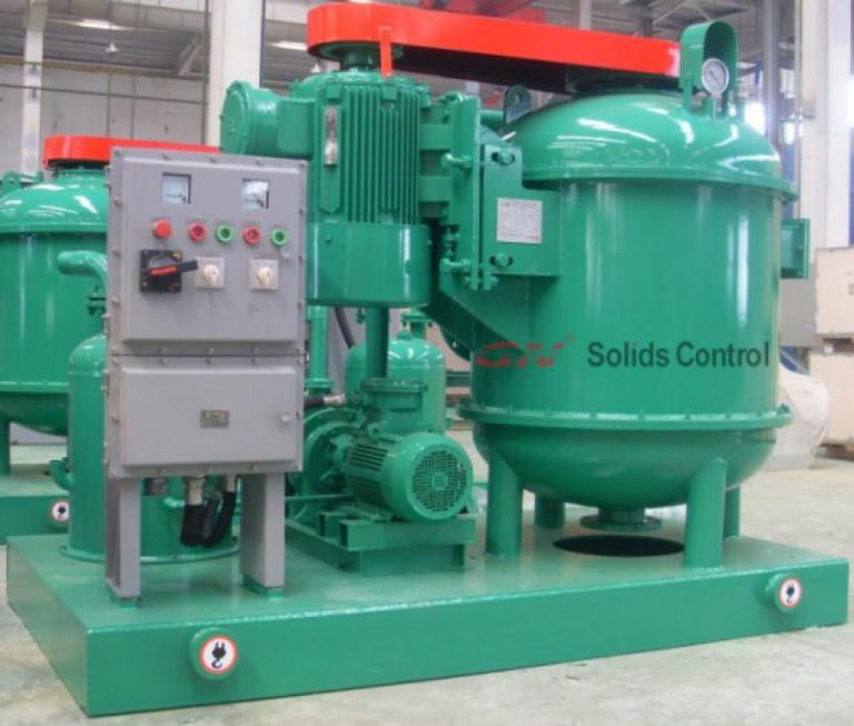 Oilfield Cylindrical Vessel type vacuum degasser unit GN Oil Drilling
